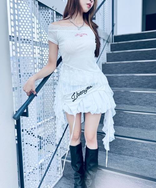 ジェリーフィッシュ】オフショルダーtops（Tシャツ/カットソー