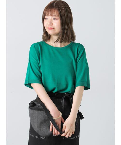 半袖ニット 半袖ジャガードニット | JILL by JILL STUART（ジル バイ ジル