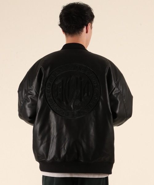 DC（ディーシー）の「DC/ディーシー 25 FLIGHT JACKET ジャケット MA-1 DJK254025（MA-1・メンズ・ブラック×ブラック/ブラック・M/XL/L）」の5枚目の写真