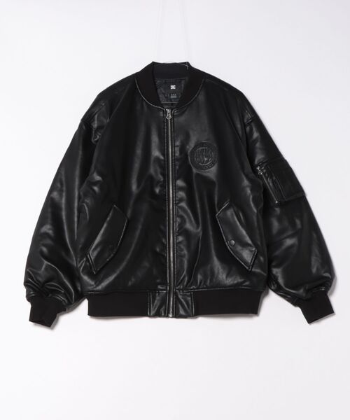 DC（ディーシー）の「DC/ディーシー 25 FLIGHT JACKET ジャケット MA-1 DJK254025（MA-1・メンズ・ブラック×ブラック/ブラック・M/XL/L）」の21枚目の写真