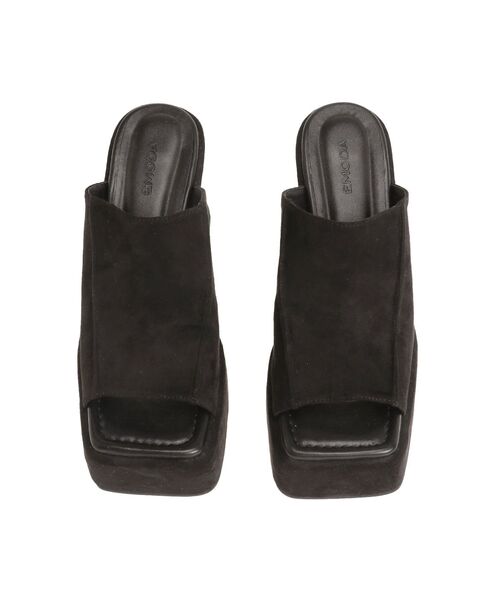 EMODA（エモダ）の「カーブヒールラインサンダル（サンダル・レディース・ブラック/ブラウン・SMALL/MEDIUM/LARGE）」の9枚目の写真