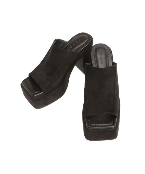 EMODA（エモダ）の「カーブヒールラインサンダル（サンダル・レディース・ブラック/ブラウン・SMALL/MEDIUM/LARGE）」の12枚目の写真