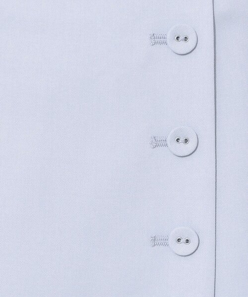 couture brooch（クチュールブローチ）の「【2WAY・通勤・きれいめ】リネンライク サス付きスカート（スカート・レディース・ナチュラル/ブラウン系その他/サックスブルー・42/40/38/36）」の20枚目の写真