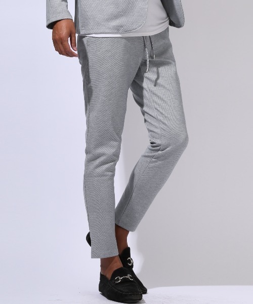 LUXSTYLE(ラグスタイル)の「イージーアンクルパンツ(スラックス・メンズ・ブラック/ブルーグレー/ネイビー/ベージュ・M/L/XL)」の2枚目の写真