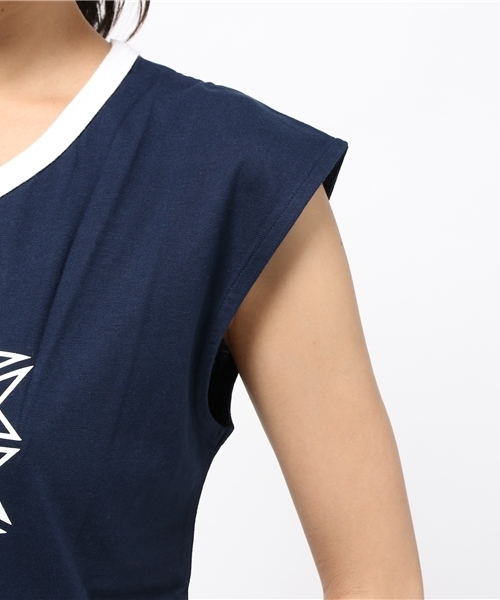 OUTLET(アウトレット)の「【Kastane】ReebokコラボTシャツ(Tシャツ/カットソー・レディース・ネイビー・FREE)」の7枚目の写真