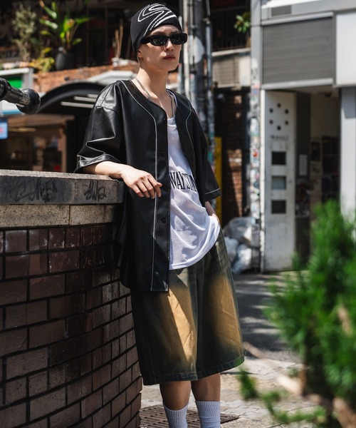 SIDEWAY STANCE（サイドウェイスタンス）の「【SIDEWAY STANCE】メッシュ ゲーム ノースリーブシャツ（タンクトップ・メンズ・ホワイト/ブラック・X-LARGE/LARGE/MEDIUM）」の19枚目の写真