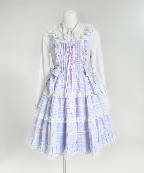 MAISON SELECT(メゾンセレクト)の「6A5 リボン付き ボリュームパニエ(スカート・レディース・ブラック/ホワイト・ONESIZE)」の9枚目の写真