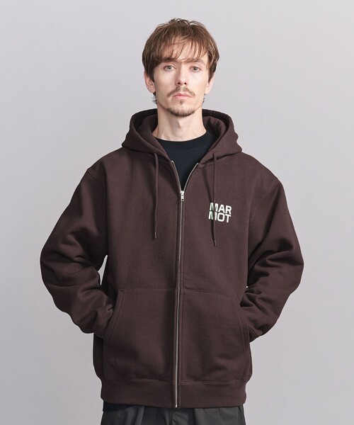 セール】＜MARMOT CAPITAL＞ ロゴ ジップアップ フーディー