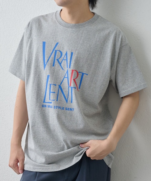 COLONY 2139（コロニートゥーワンスリーナイン）の「VRAI ARTプリントTEE（Tシャツ/カットソー・メンズ・ブラック/グレー/ホワイト・MEDIUM/LARGE）」の3枚目の写真