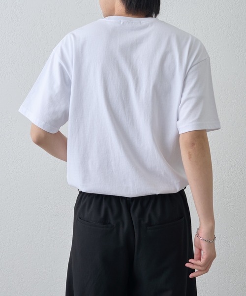 COLONY 2139（コロニートゥーワンスリーナイン）の「VRAI ARTプリントTEE（Tシャツ/カットソー・メンズ・ブラック/グレー/ホワイト・MEDIUM/LARGE）」の10枚目の写真