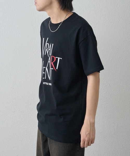 COLONY 2139（コロニートゥーワンスリーナイン）の「VRAI ARTプリントTEE（Tシャツ/カットソー・メンズ・ブラック/グレー/ホワイト・MEDIUM/LARGE）」の5枚目の写真