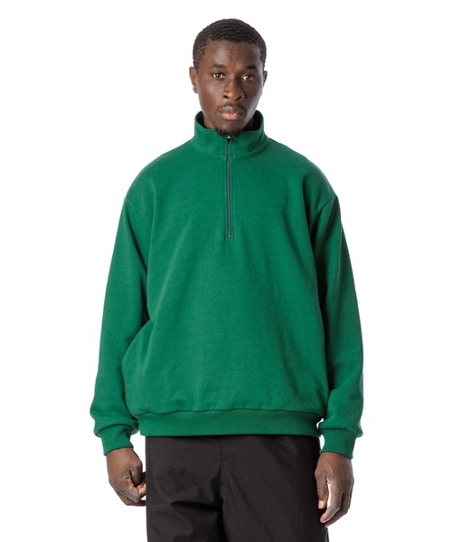 American Cotton Half Zip Pullover / アメリカコットンハーフジップ