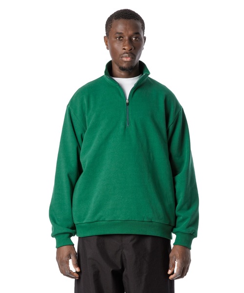 セール】American Cotton Half Zip Pullover / アメリカコットンハーフ