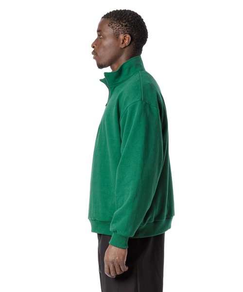 Sandinista（サンディニスタ）の「American Cotton Half Zip Pullover / アメリカコットンハーフジッププルオーバー（スウェット・メンズ・グリーン/オートミール/ブラック・MEDIUM/SMALL/LARGE）」の14枚目の写真