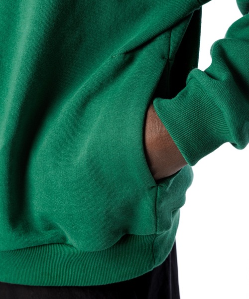 Sandinista（サンディニスタ）の「American Cotton Half Zip Pullover / アメリカコットンハーフジッププルオーバー（スウェット・メンズ・グリーン/オートミール/ブラック・MEDIUM/SMALL/LARGE）」の16枚目の写真