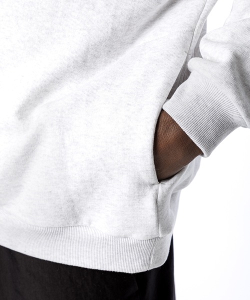 Sandinista（サンディニスタ）の「American Cotton Half Zip Pullover / アメリカコットンハーフジッププルオーバー（スウェット・メンズ・グリーン/オートミール/ブラック・MEDIUM/SMALL/LARGE）」の20枚目の写真