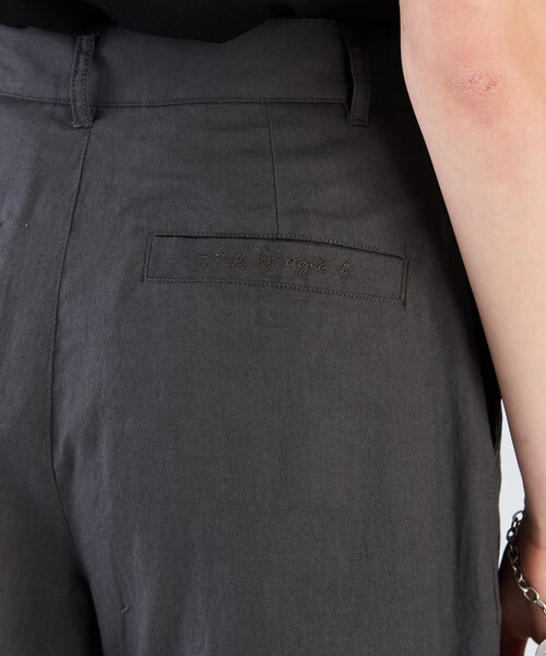 To b. by agnes b.(トゥービーバイアニエスベー)の「コットン ショートパンツ(その他パンツ・レディース・グレー系その他・38/40/36)」の7枚目の写真