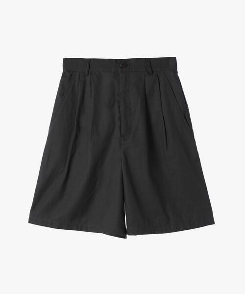 To b. by agnes b.(トゥービーバイアニエスベー)の「コットン ショートパンツ(その他パンツ・レディース・グレー系その他・38/40/36)」の2枚目の写真