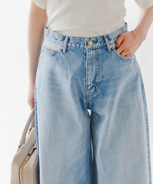 SERGE de bleu（サージ）の「SERGE/サージ REMAKE BACK DARTS PANTS（デニムパンツ・レディース・ブルー・23/24/25/26）」の3枚目の写真