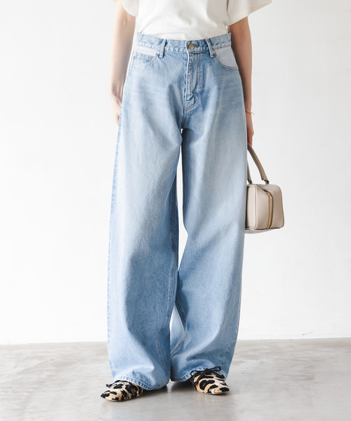 SERGE de bleu（サージ）の「SERGE/サージ REMAKE BACK DARTS PANTS（デニムパンツ・レディース・ブルー・23/24/25/26）」の7枚目の写真