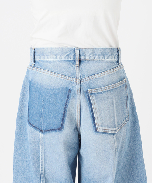 SERGE de bleu（サージ）の「SERGE/サージ REMAKE BACK DARTS PANTS（デニムパンツ・レディース・ブルー・23/24/25/26）」の18枚目の写真