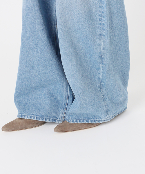 SERGE de bleu（サージ）の「SERGE/サージ REMAKE BACK DARTS PANTS（デニムパンツ・レディース・ブルー・23/24/25/26）」の19枚目の写真