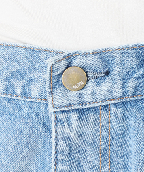 SERGE de bleu（サージ）の「SERGE/サージ REMAKE BACK DARTS PANTS（デニムパンツ・レディース・ブルー・23/24/25/26）」の20枚目の写真