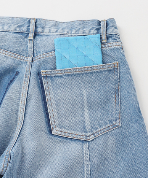 SERGE de bleu（サージ）の「SERGE/サージ REMAKE BACK DARTS PANTS（デニムパンツ・レディース・ブルー・23/24/25/26）」の22枚目の写真