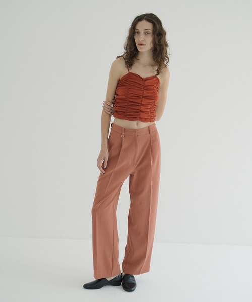 SHIRRING CAMI TOPS（キャミソール）｜CLANE（クラネ）の