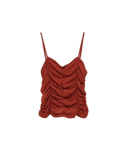 トップス CLANE SHIRRING CAMI TOPS SHIRRING CAMI TOPS｜TOPS(トップス)｜CLANE OFFICIAL ONLINE STORE