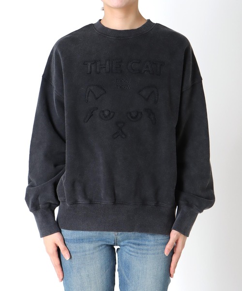 Cepica（セピカ）の「CAT刺繍スウェット（スウェット・レディース・ホワイト/ブラック・FREE）」の19枚目の写真