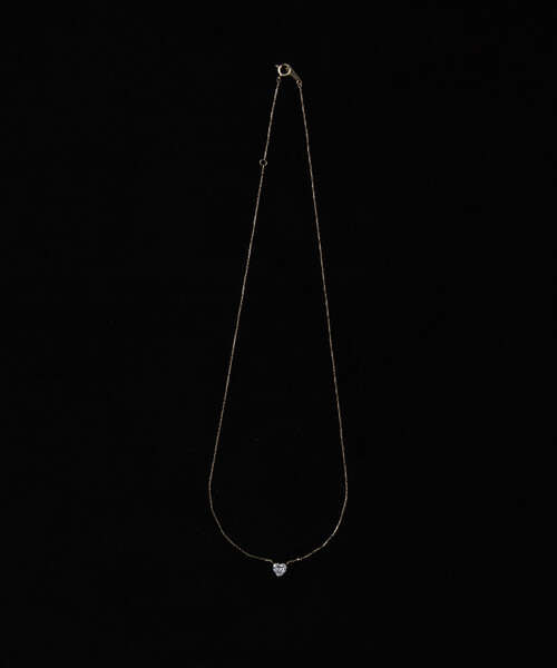 Firsthand(ファーストハンド)の「Firsthand/ファーストハンド K10 ハートネックレス(ネックレス・レディース・ゴールド・ONE SIZE)」の5枚目の写真
