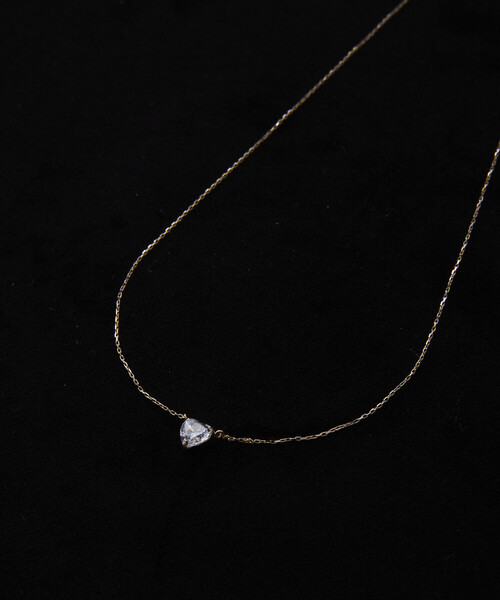 Firsthand(ファーストハンド)の「Firsthand/ファーストハンド K10 ハートネックレス(ネックレス・レディース・ゴールド・ONE SIZE)」の6枚目の写真