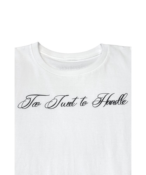HONEY MI HONEY(ハニーミーハニー)の「Too Sweet to Handle T-shirt(Tシャツ/カットソー・レディース・ブラック/サックスブルー/ホワイト/ピンク・FREE)」の21枚目の写真