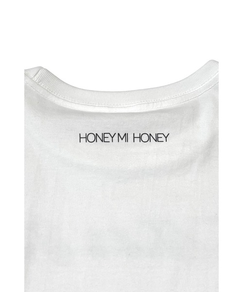 HONEY MI HONEY(ハニーミーハニー)の「Too Sweet to Handle T-shirt(Tシャツ/カットソー・レディース・ブラック/サックスブルー/ホワイト/ピンク・FREE)」の22枚目の写真