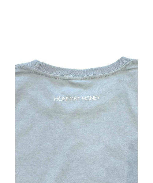 HONEY MI HONEY(ハニーミーハニー)の「Too Sweet to Handle T-shirt(Tシャツ/カットソー・レディース・ブラック/サックスブルー/ホワイト/ピンク・FREE)」の14枚目の写真