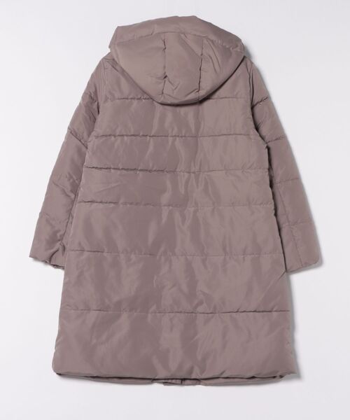 Honeys(ハニーズ)の「【非フッ素撥水加工】ファイバーダウンコート(ダウンジャケット/コート・レディース・ネイビー/モカ/ブラック・L/LL/M/S)」の4枚目の写真