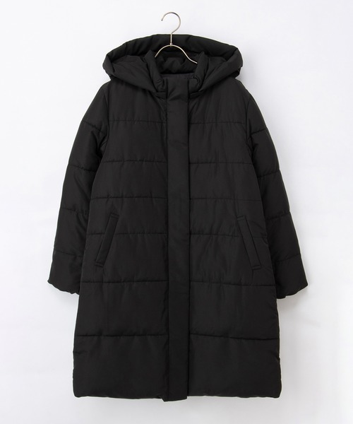 Honeys(ハニーズ)の「【非フッ素撥水加工】ファイバーダウンコート(ダウンジャケット/コート・レディース・ネイビー/モカ/ブラック・L/LL/M/S)」の12枚目の写真
