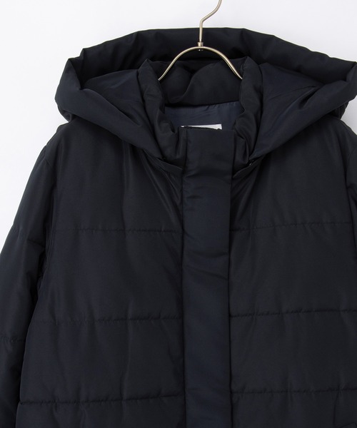 Honeys(ハニーズ)の「【非フッ素撥水加工】ファイバーダウンコート(ダウンジャケット/コート・レディース・ネイビー/モカ/ブラック・L/LL/M/S)」の21枚目の写真