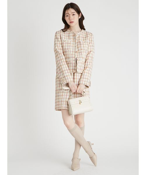 リュタン】ビジュースタッズポシェット（M）（ショルダーバッグ