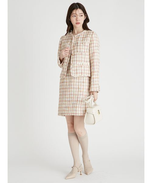 CELFORD(セルフォード)の「【リュタン】ビジュースタッズポシェット(M)(ショルダーバッグ・レディース・ライトピンク/ブラック/アイボリー/グレイッシュベージュ・F)」の17枚目の写真