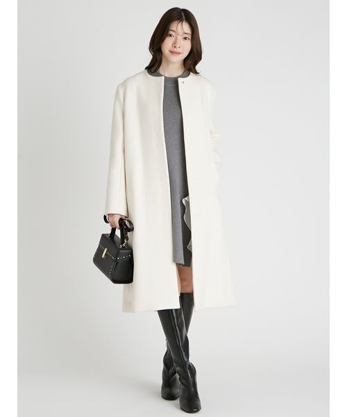 CELFORD(セルフォード)の「【リュタン】ビジュースタッズポシェット(M)(ショルダーバッグ・レディース・ライトピンク/ブラック/アイボリー/グレイッシュベージュ・F)」の19枚目の写真