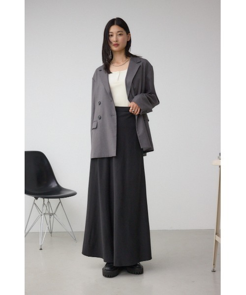 AZUL by moussy（アズールバイマウジー）の「ダブルテーラードジャケット（テーラードジャケット・レディース・ブラック系その他/杢グレー・FREE）」の18枚目の写真