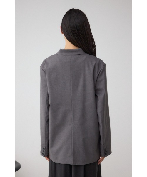 AZUL by moussy（アズールバイマウジー）の「ダブルテーラードジャケット（テーラードジャケット・レディース・ブラック系その他/杢グレー・FREE）」の21枚目の写真