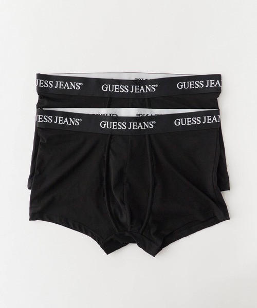 GUESS JEANS（ゲスジーンズ）の「GUESS JEANS/ゲスジーンズ GJ 2 PACK TRUNK トランクス（トランクス・メンズ・ブラック・L/M/S）」の9枚目の写真