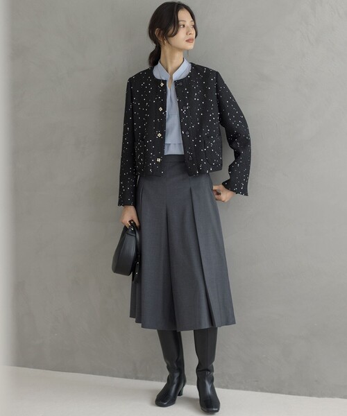 スパンコールツイードジャケット 楽天市場】a.p.o.v. スパンコールツイードジャケット / メンズ