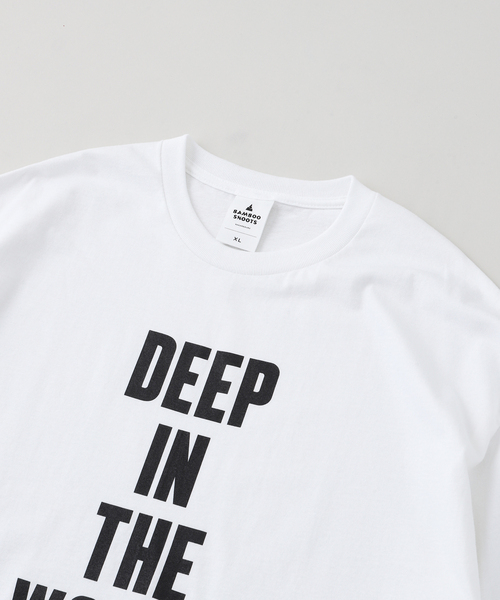 BAMBOO SHOOTS（バンブーシュート）の「BAMBOO SHOOTS / バンブーシュート D.I.T.W TEE（Tシャツ/カットソー・メンズ・ホワイト・LARGE/MEDIUM）」の3枚目の写真