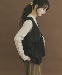 ITEMS URBANRESEARCH | ティアードジレベスト(ベスト)