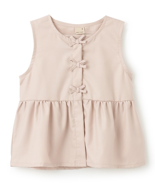 petit main(プティマイン)の「ひんやりクールペプラムトップス(ベスト・キッズ・ライトブルー/ライトピンク・L/M/S)」の6枚目の写真