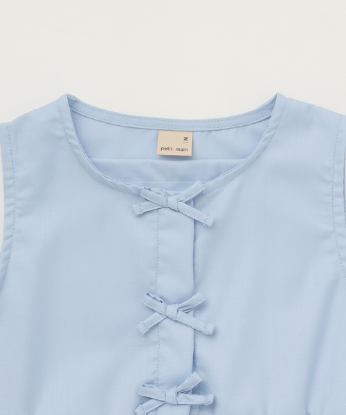 petit main(プティマイン)の「ひんやりクールペプラムトップス(ベスト・キッズ・ライトブルー/ライトピンク・L/M/S)」の8枚目の写真